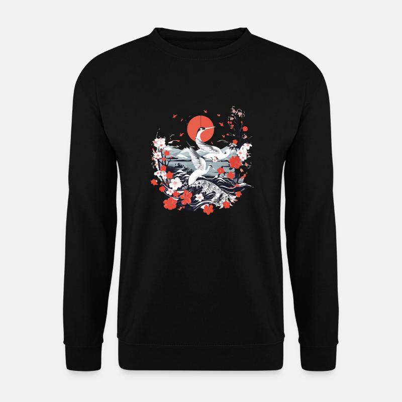 Japanese folklore - Unisex Sweatshirt - black