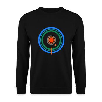 BLAUER MONTAG - Unisex Pullover - Schwarz - Vorne - Alina (178cm) & Michal (187cm)