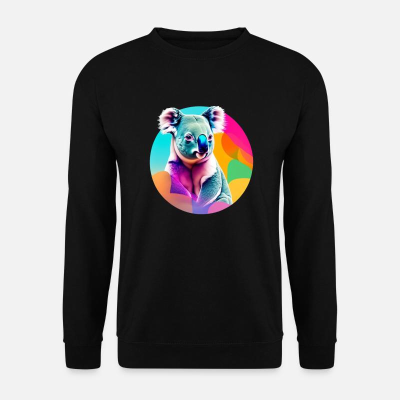 Koala - Unisex Pullover - Schwarz