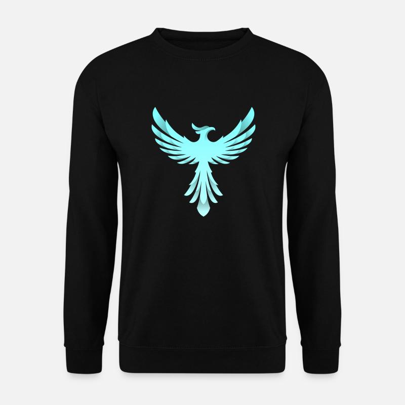 Logo du Phénix - Sweat-shirt Unisexe - noir