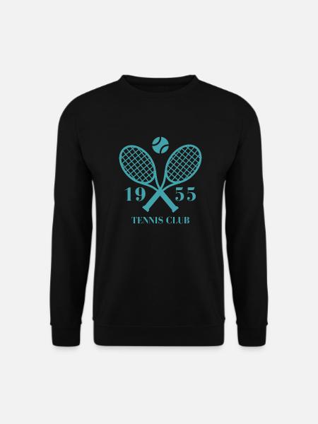 1955 Tennisclub - Unisex Pullover - Schwarz
