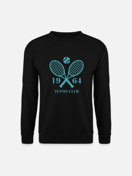 1964 Tennisclub - Unisex Pullover - Schwarz