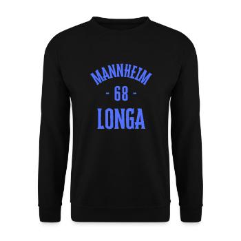 Mannheim 68 Longa - Sweat-shirt Unisexe - noir - Devant - Alina (178cm) & Michal (187cm)
