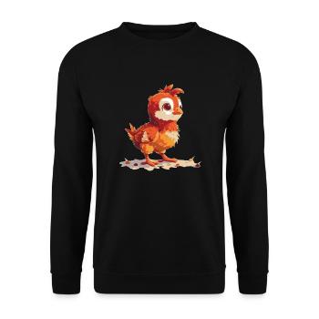 Flea - Unisex Sweatshirt - black - Front - Alina (178cm) & Michal (187cm)