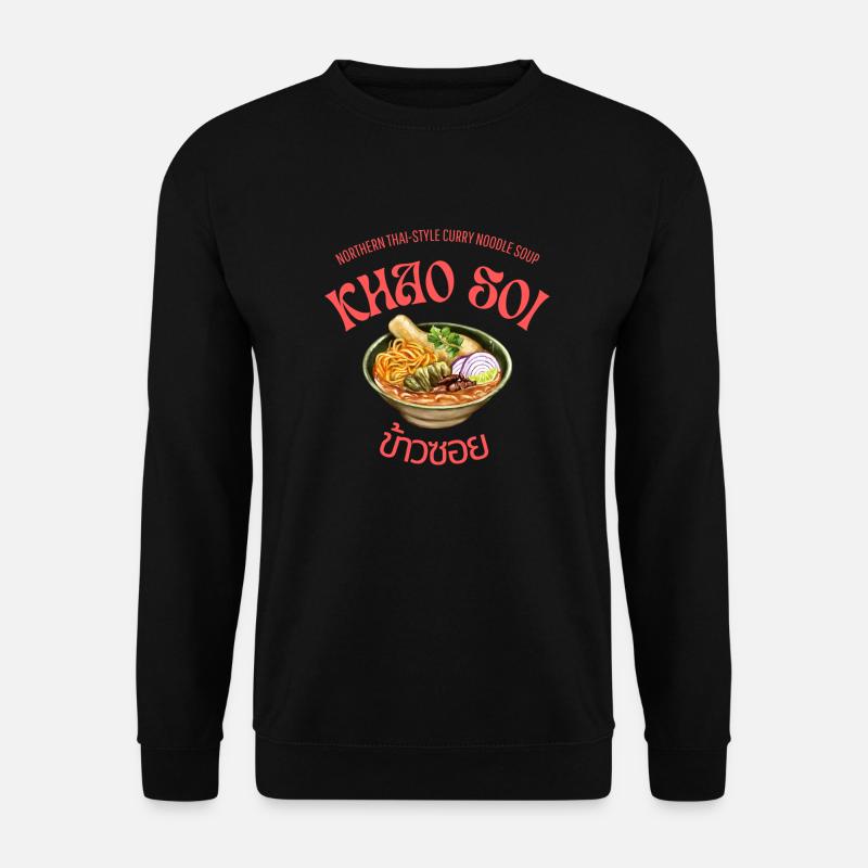 Khao Soi - Unisex Pullover - Schwarz