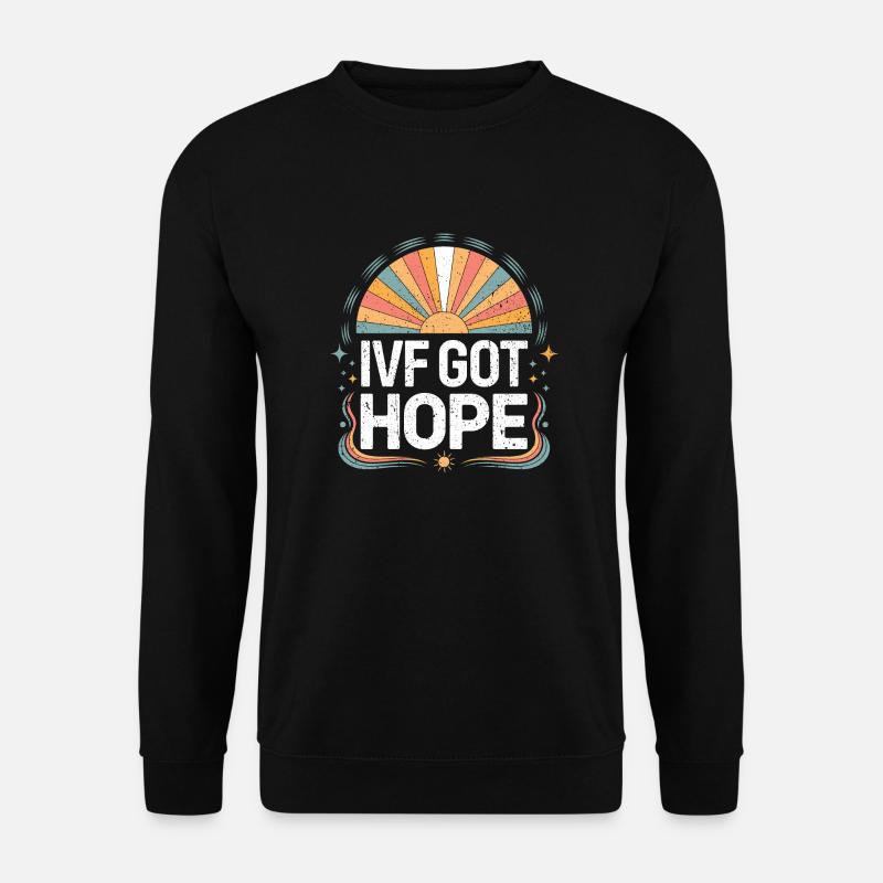Hope through IVF - Unisex Sweatshirt - black