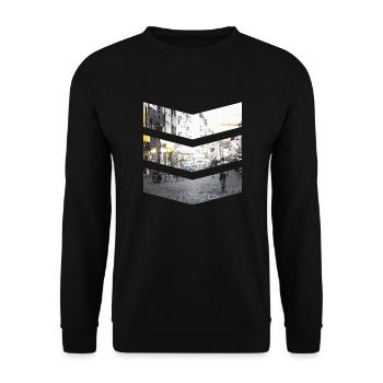 Route du diamant en Allemagne - Sweat-shirt Unisexe - noir - Devant - Alina (178cm) & Michal (187cm)