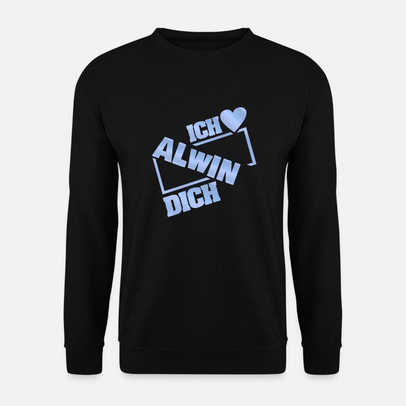 Couple Alwin - Unisex Pullover - Schwarz