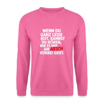 Lustiger Spruch – Mir doch egal! Sarkastisc - Unisex Pullover - Pink - Vorne