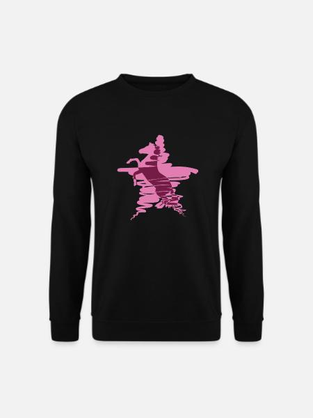 Star Horse - Unisex Pullover - Schwarz