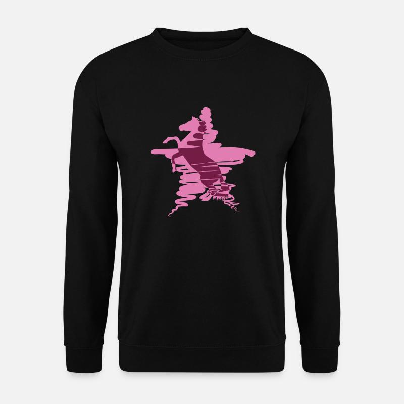 Star Horse - Unisex Pullover - Schwarz