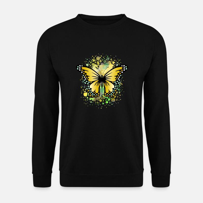 Butterfly - Unisex Sweatshirt - black