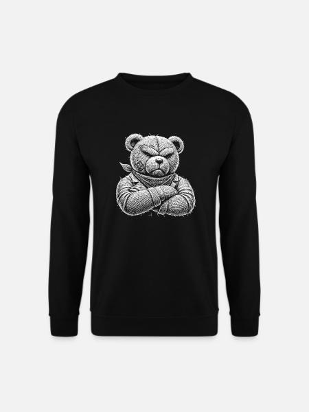 Teddybär - Unisex Pullover - Schwarz