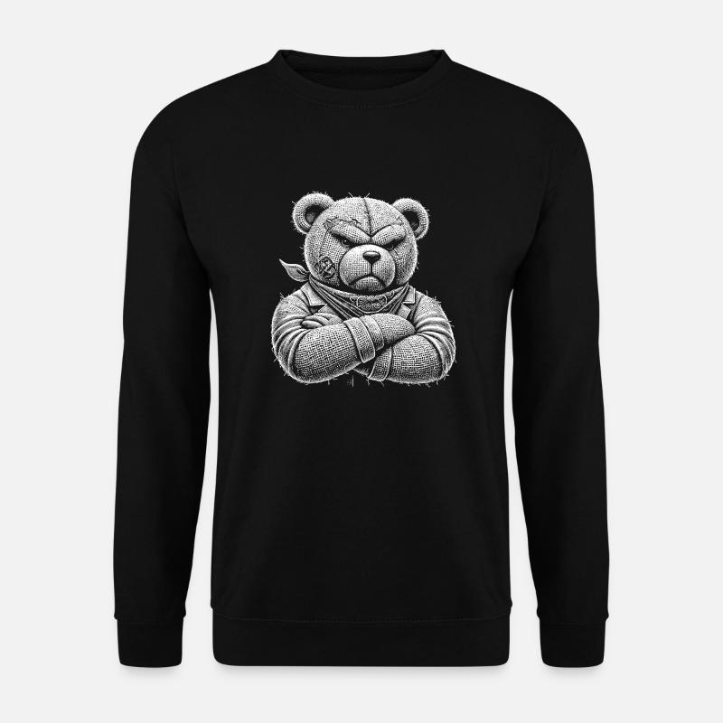 Teddy bear - Unisex Sweatshirt - black