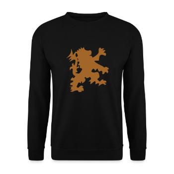 loewe - Unisex Pullover - Schwarz - Vorne - Alina (178cm) & Michal (187cm)