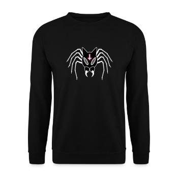 Spidekuroeil - Unisex Pullover - Schwarz - Vorne - Alina (178cm) & Michal (187cm)
