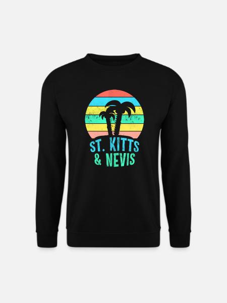 ST. KITTS & NEVIS - Unisex Sweatshirt - black