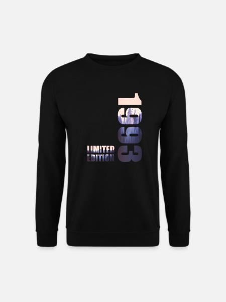1993. Limited Edition T-Shirt Birthday Idea - Unisex Sweatshirt - black
