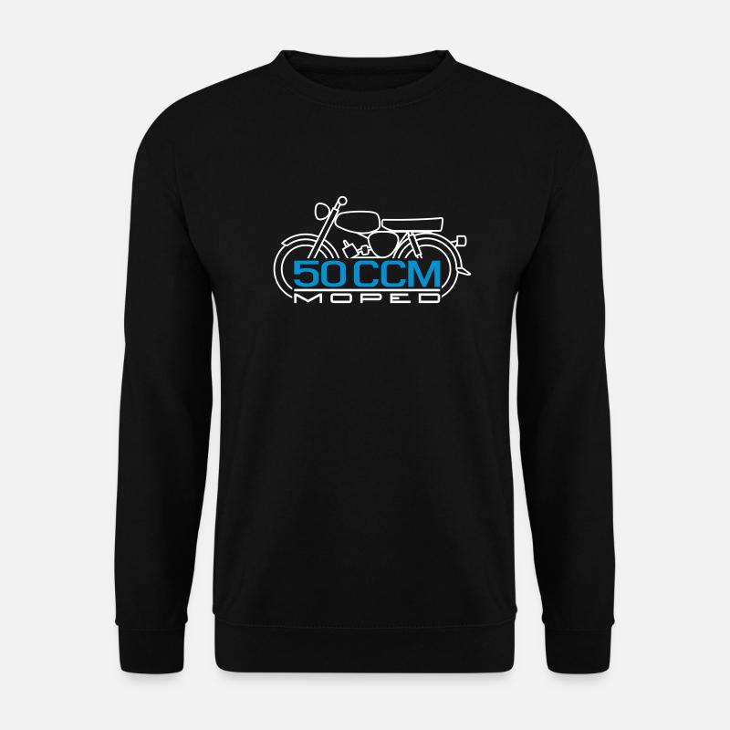 Moped S50 50 ccm Emblem - Unisex Pullover - Schwarz