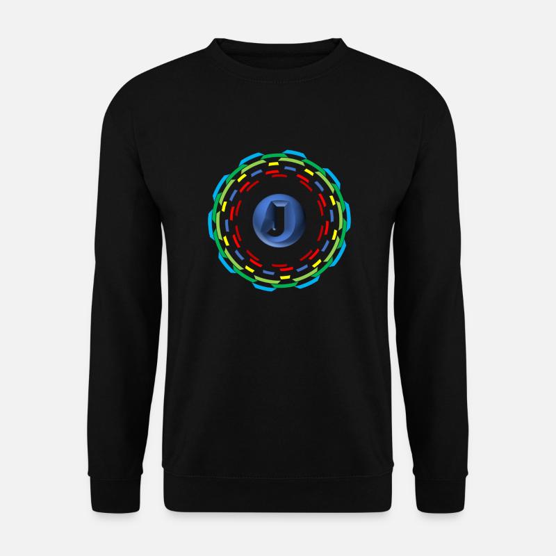 Circles J - Unisex Sweatshirt - black