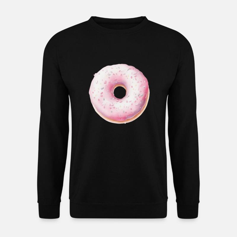 Doughnut - Unisex Sweatshirt - black