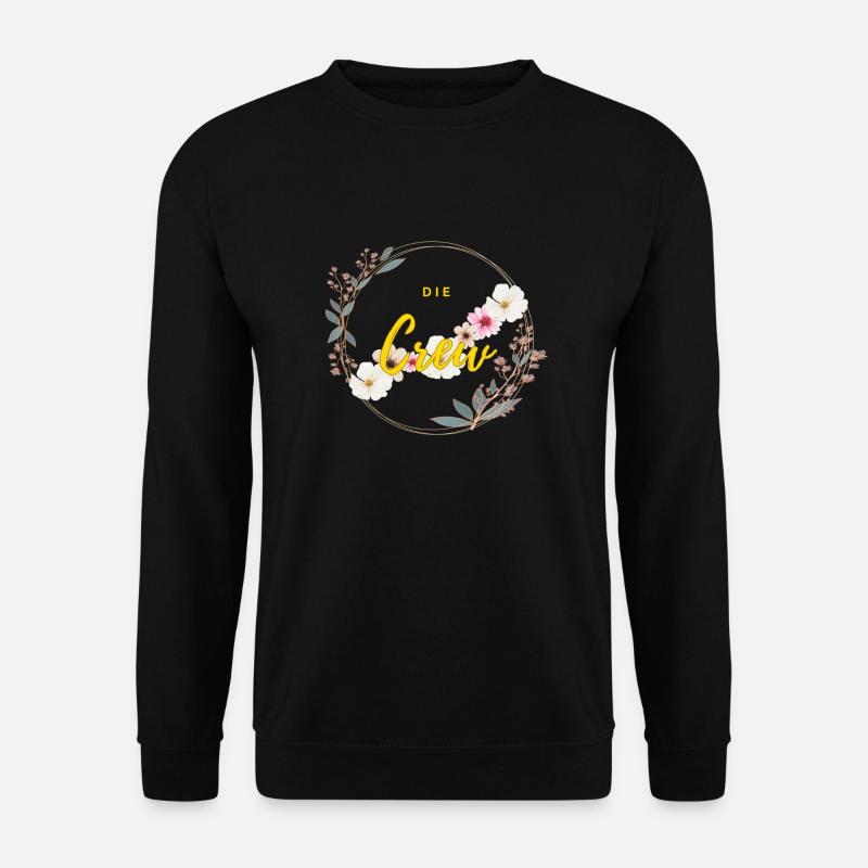 Die Crew - Unisex Pullover - Schwarz