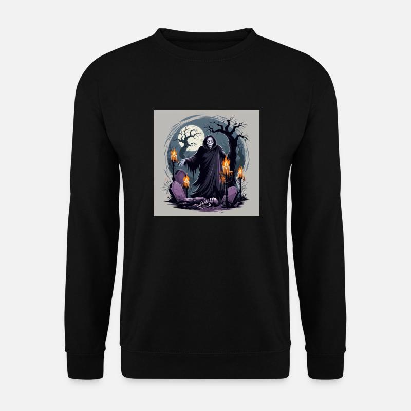 Scary Ghost - Halloween collection - Unisex Pullover - Schwarz