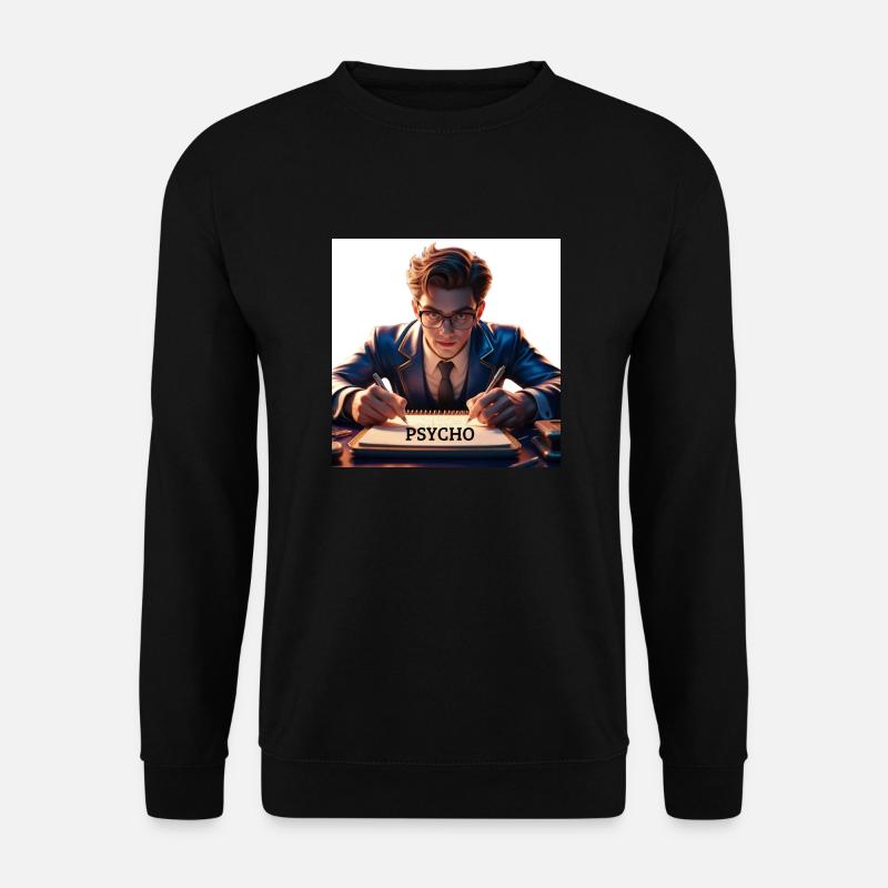 Psycho - Sweat-shirt Unisexe - noir