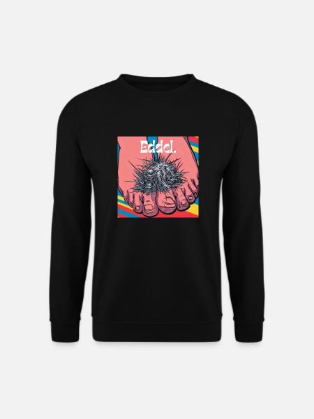 Eddel Fussel - Unisex Pullover - Schwarz
