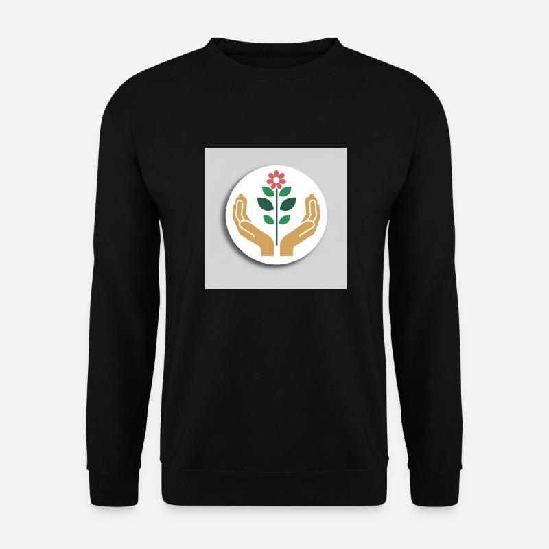 Nurturing Growth Logo - Unisex Sweatshirt - black