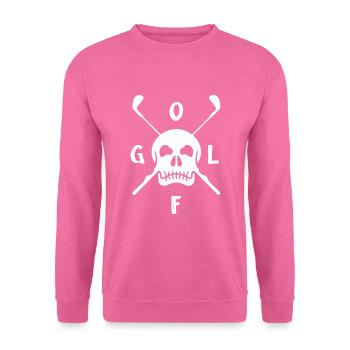golf golfsport golfclub - Unisex Pullover - Pink - Vorne