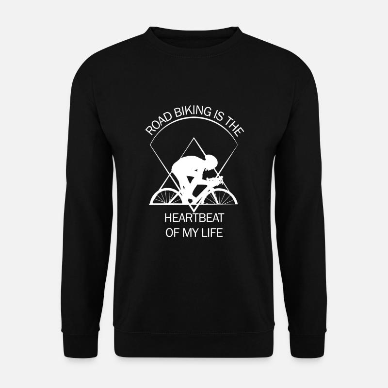 Rennrad - Unisex Pullover - Schwarz