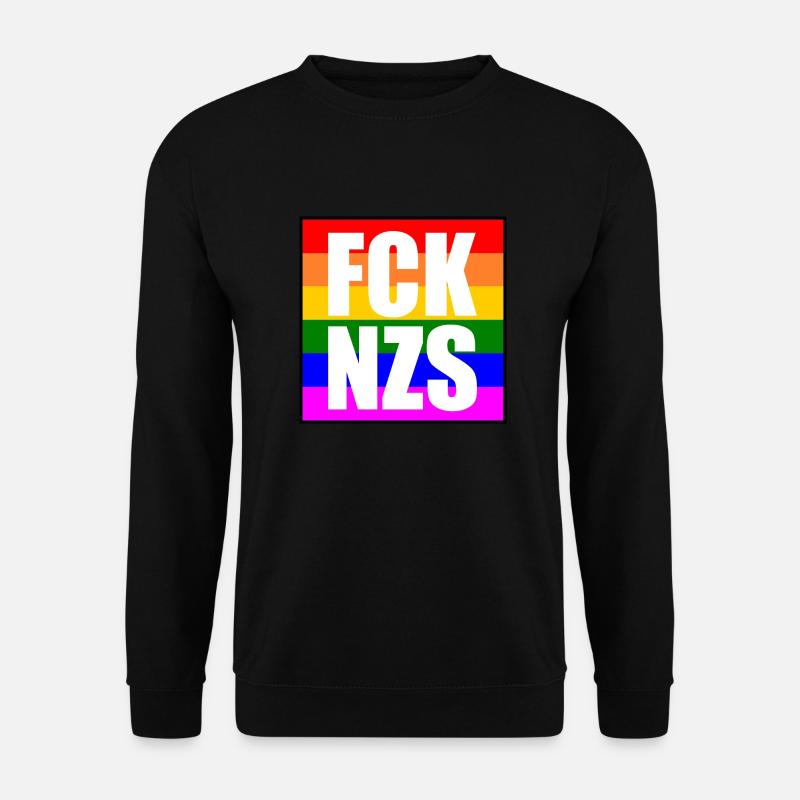 Fck nzs - Unisex Pullover - Schwarz