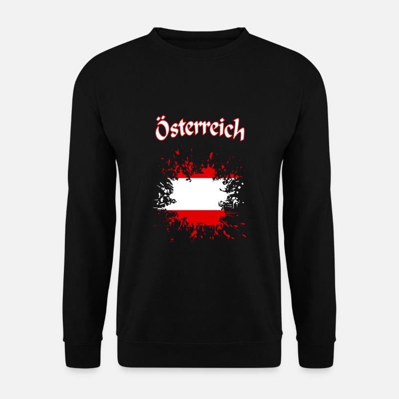 Österreich - Unisex Pullover - Schwarz