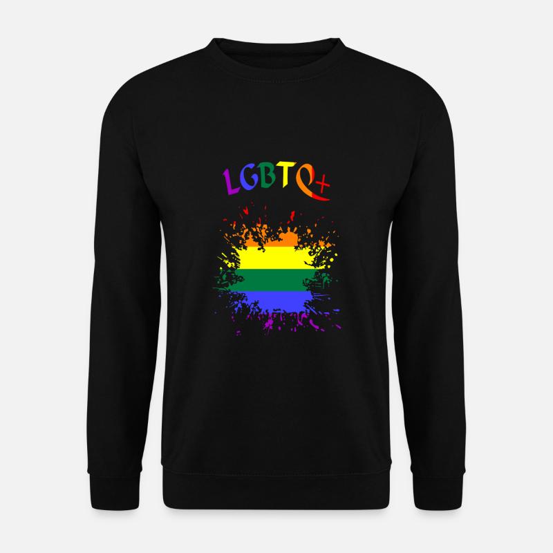 LGBTQ lgbtq - Unisex Pullover - Schwarz