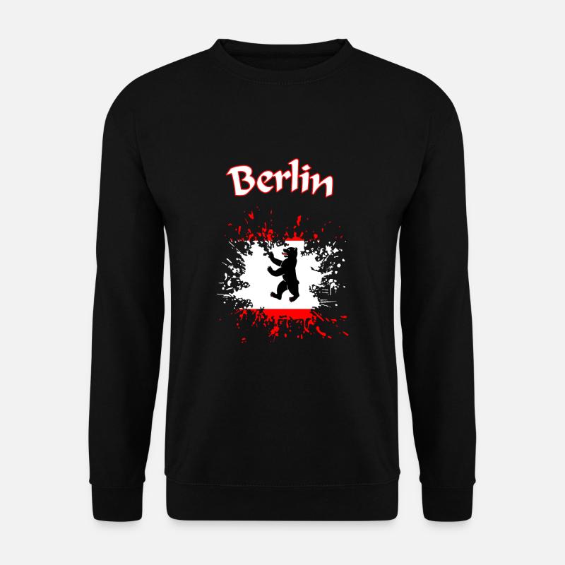 Berlin - Unisex Pullover - Schwarz