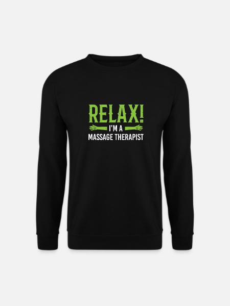 Physiotherapist Massage Masseur Physio Massage - Unisex Sweatshirt - black