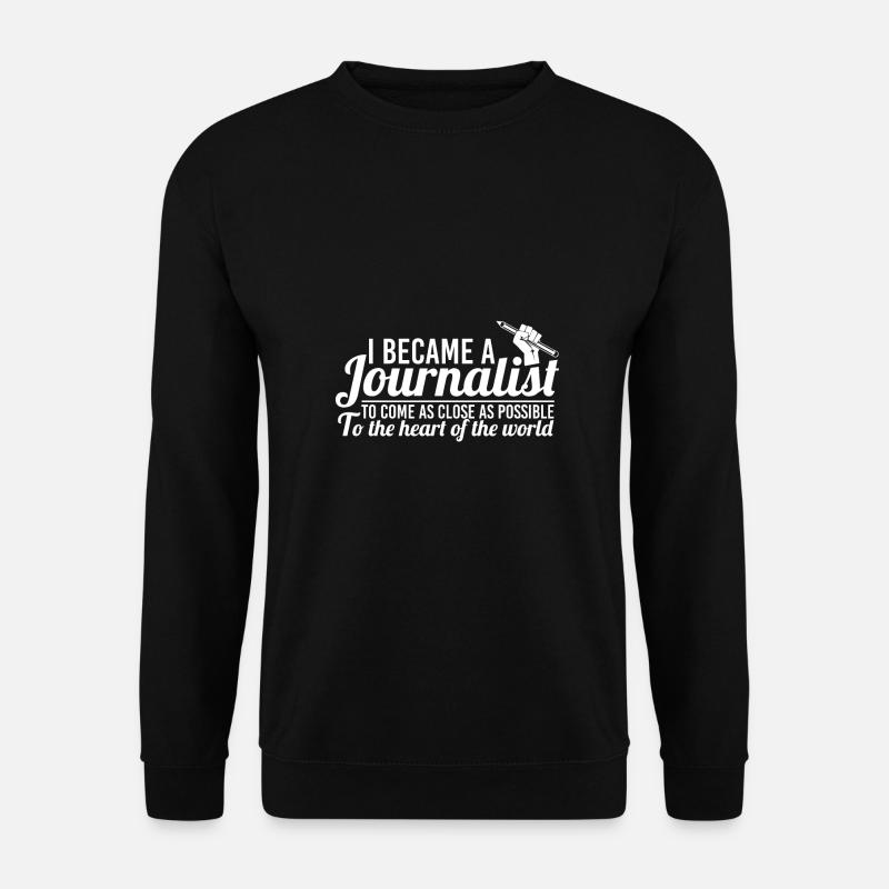 journalist - Unisex Pullover - Schwarz