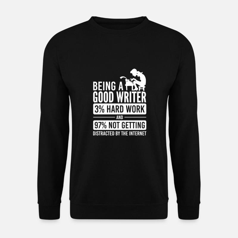 journaliste - Sweat-shirt Unisexe - noir