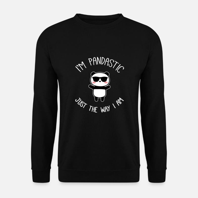 panda - Unisex Sweatshirt - black