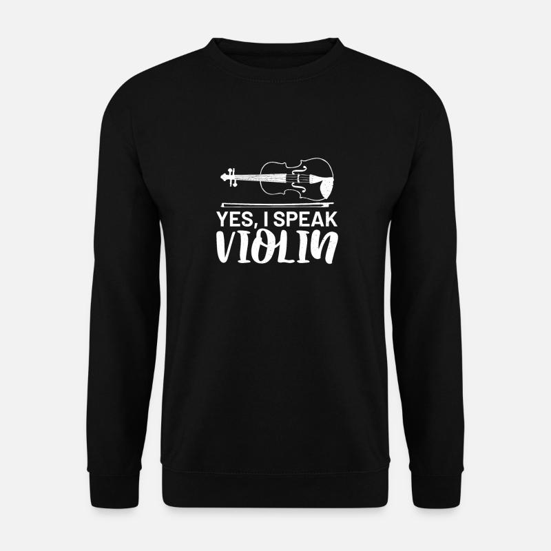 violin - Unisex Sweatshirt - black
