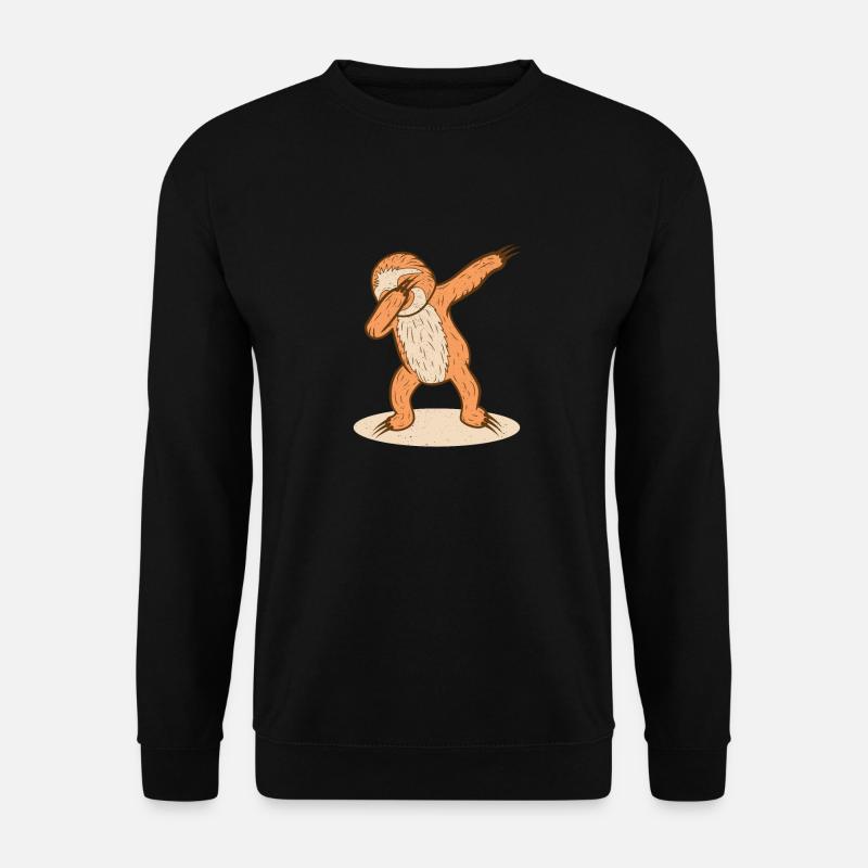 sloth - Unisex Sweatshirt - black