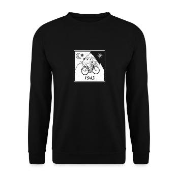 LSD Lady Mr Man Mme Druff Tenue Rave - Sweat-shirt Unisexe - noir - Devant - Alina (178cm) & Michal (187cm)