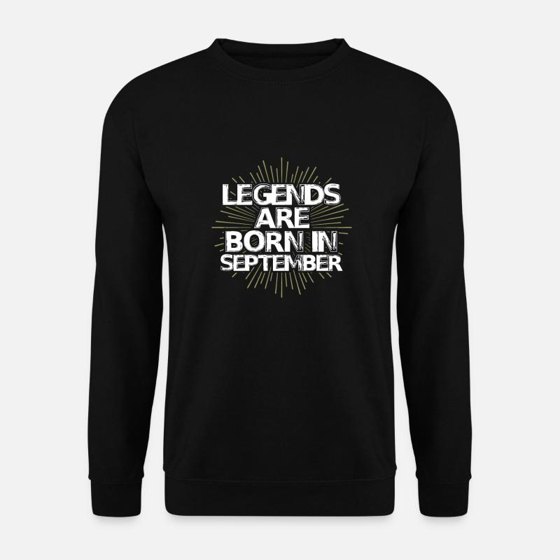 Geburtstag - Unisex Pullover - Schwarz