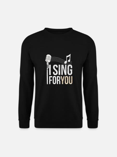 Singer - Unisex Sweatshirt - black