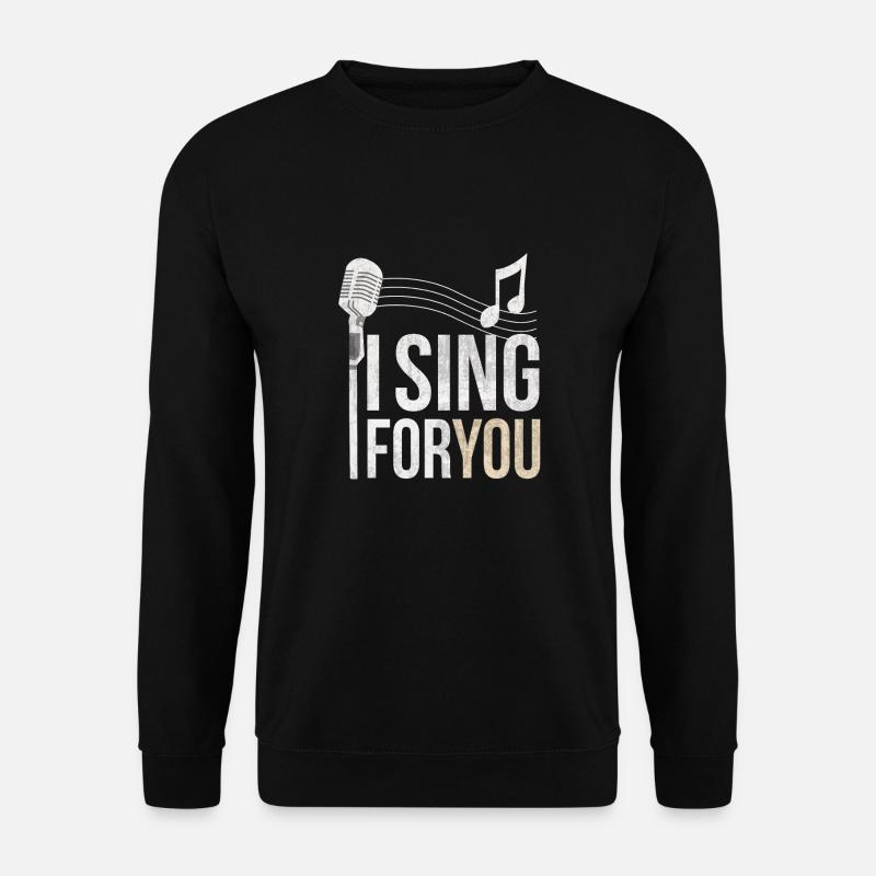 Singer - Unisex Sweatshirt - black