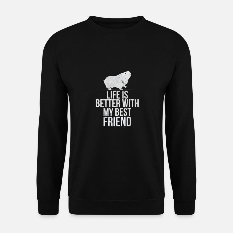Meerschwein - Unisex Pullover - Schwarz