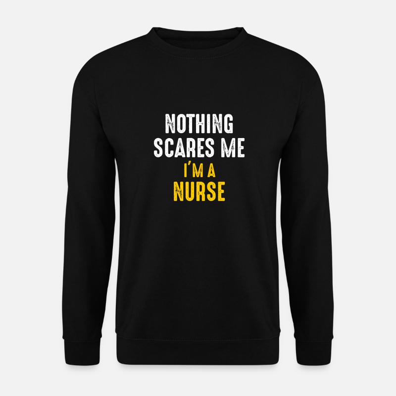 Infirmière - Sweat-shirt Unisexe - noir