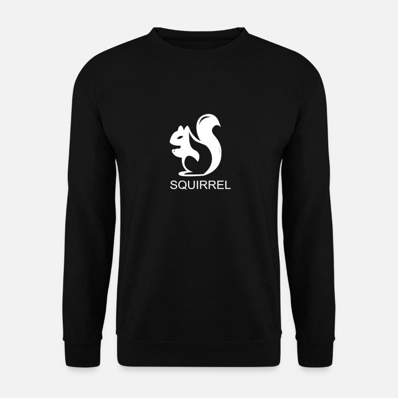 Eichhörnchen - Unisex Pullover - Schwarz