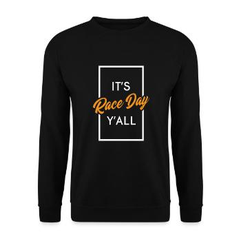 Car - Unisex Sweatshirt - black - Front - Alina (178cm) & Michal (187cm)
